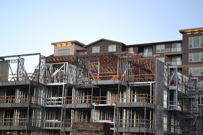 copperline condominium construction continues