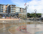 Point Ruston Grand Plaza fountains